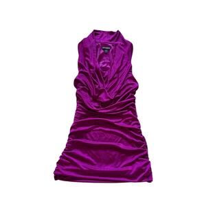 Y2K Cowl Neck Tank Top